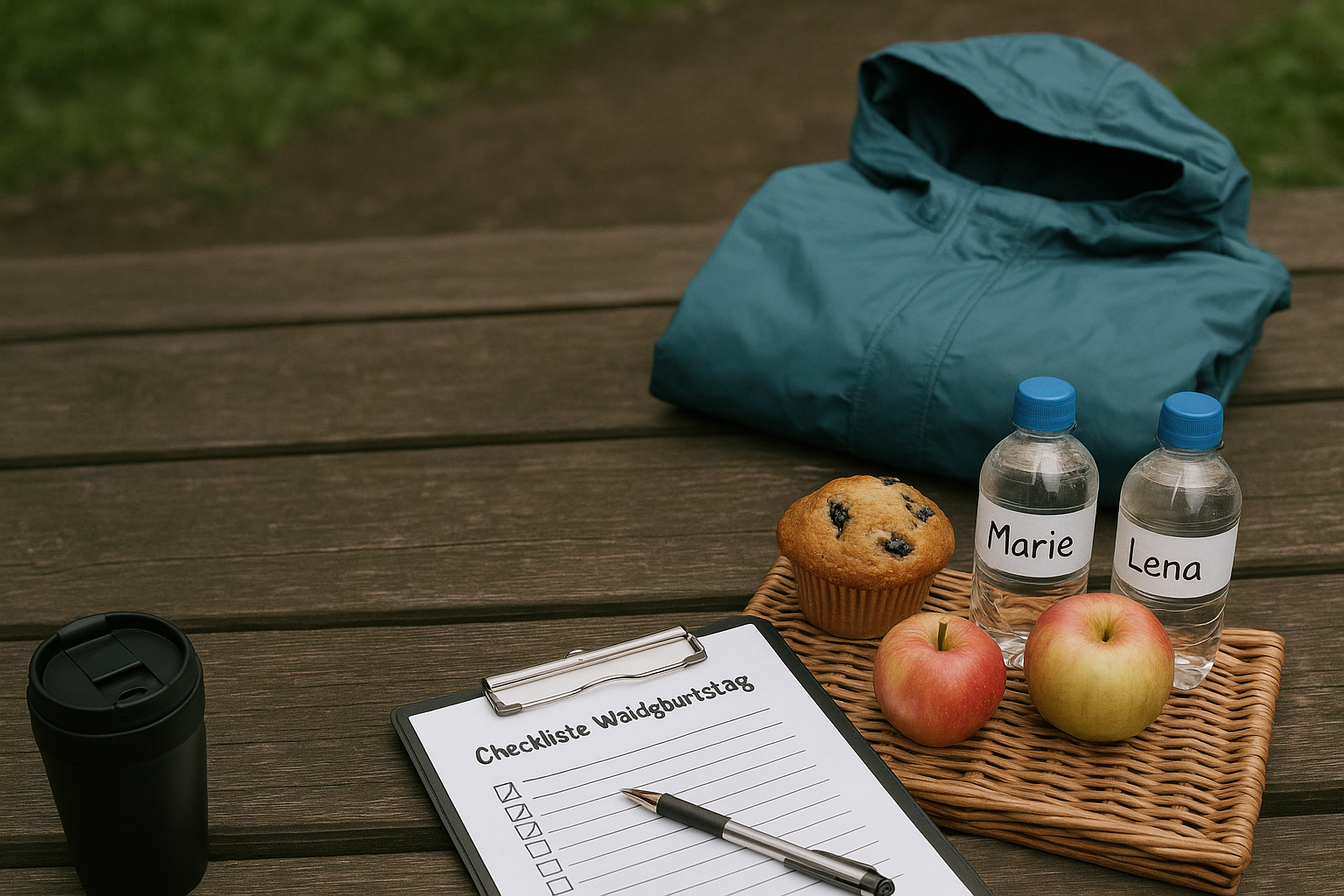 4. Die letzten Vorbereitungen in den Tagen vor dem Waldgeburtstag