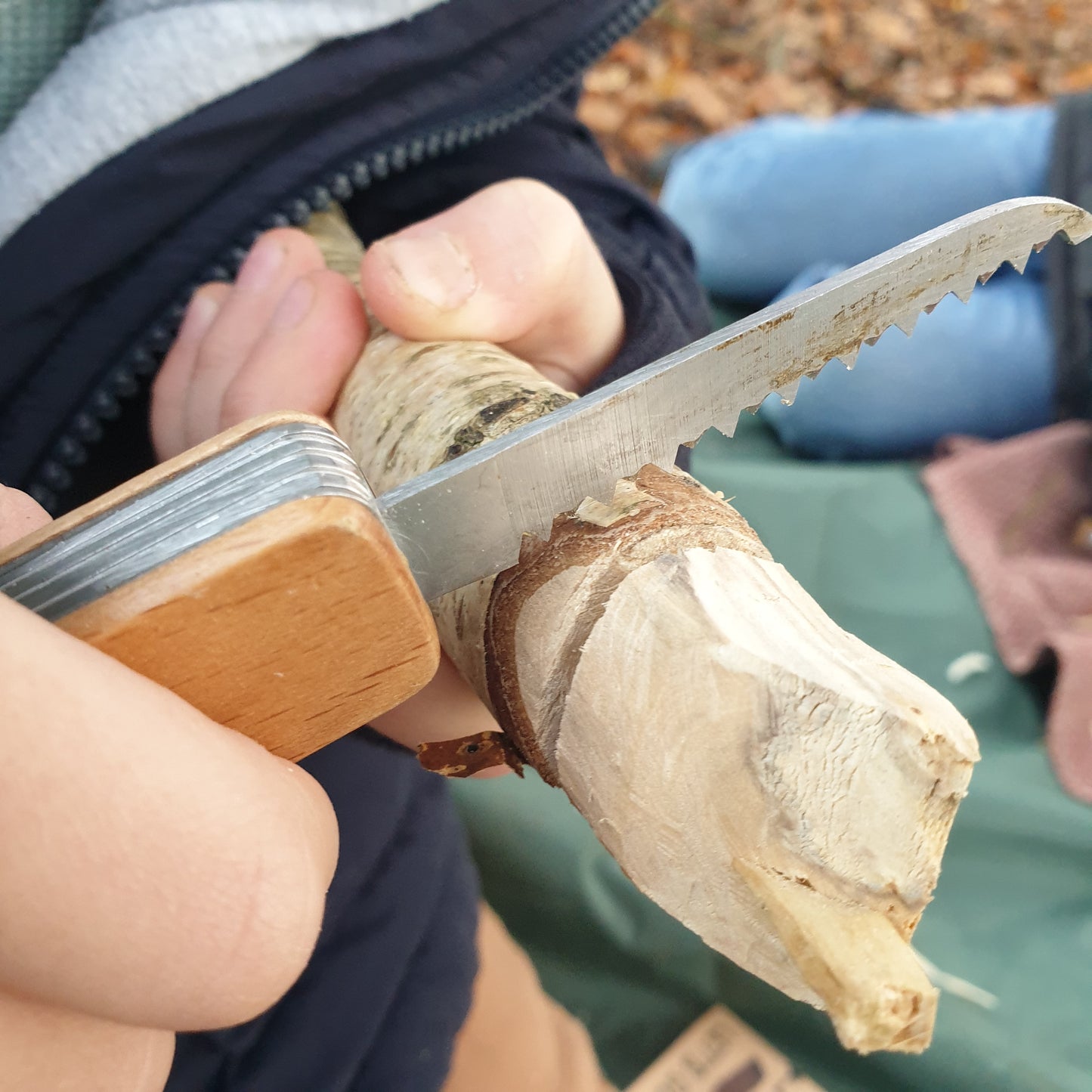 Schnitzwerkstatt zusammenstellen