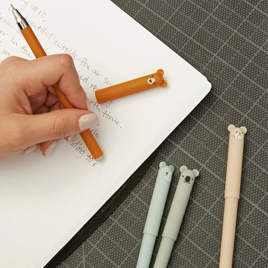 Radierbare Tier-Stifte: Schreiben, Korrigieren, Lächeln! 🐾✏️