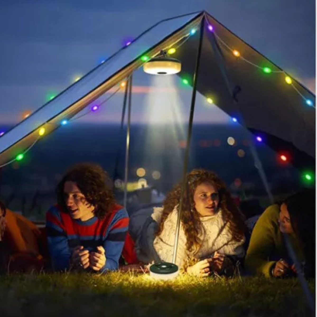 🌟 Die ultimative Camping-Lichterkette – für magische Nächte unter freiem Himmel!