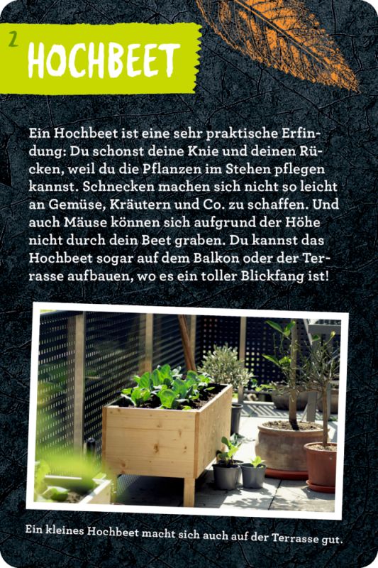 50 Garten-Projekte - Metallbox mit Karten