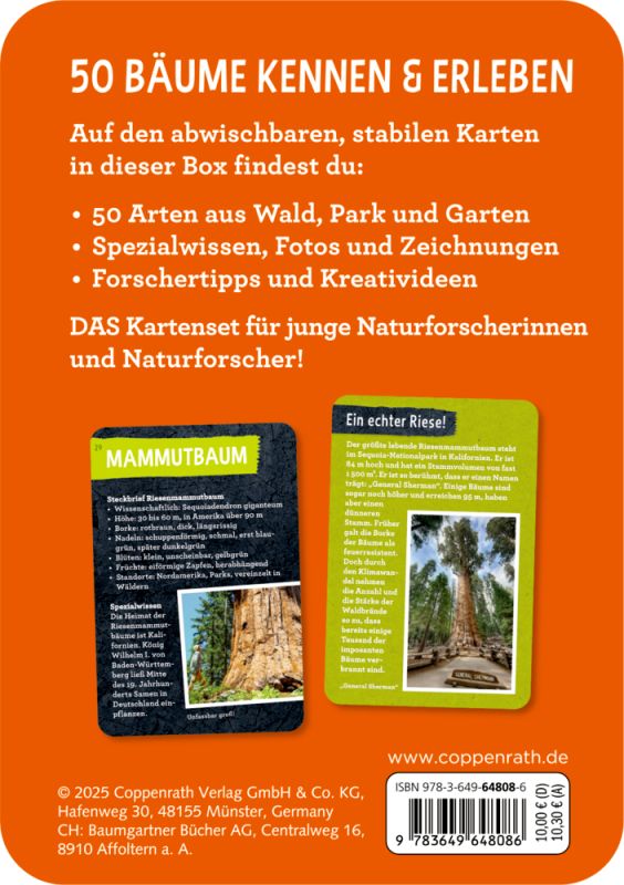 50 Bäume kennen & erleben - Nature Zoom (Blechdose)