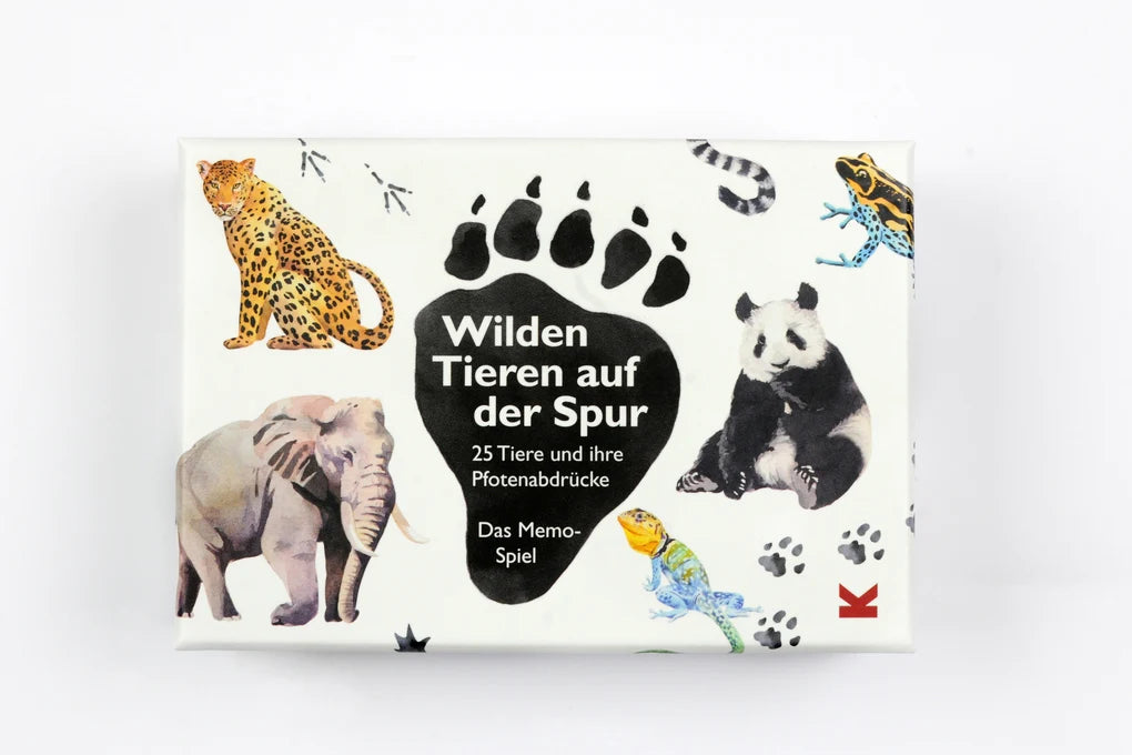 Wilden Tieren auf der Spur: Das Memory-Spiel