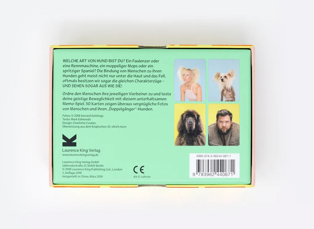 Siehst du aus wie dein Hund? – Das Memory-Spiel für Hunde- und Menschenfreunde