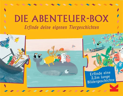 Die Abenteuer-Box - Erwecke deine eigenen Tiergeschichten zum Leben! 🐾🗺️
