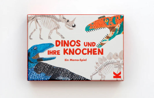 Dinos und ihre Knochen - Das Memo-Spiel für kleine Paläontolog*innen