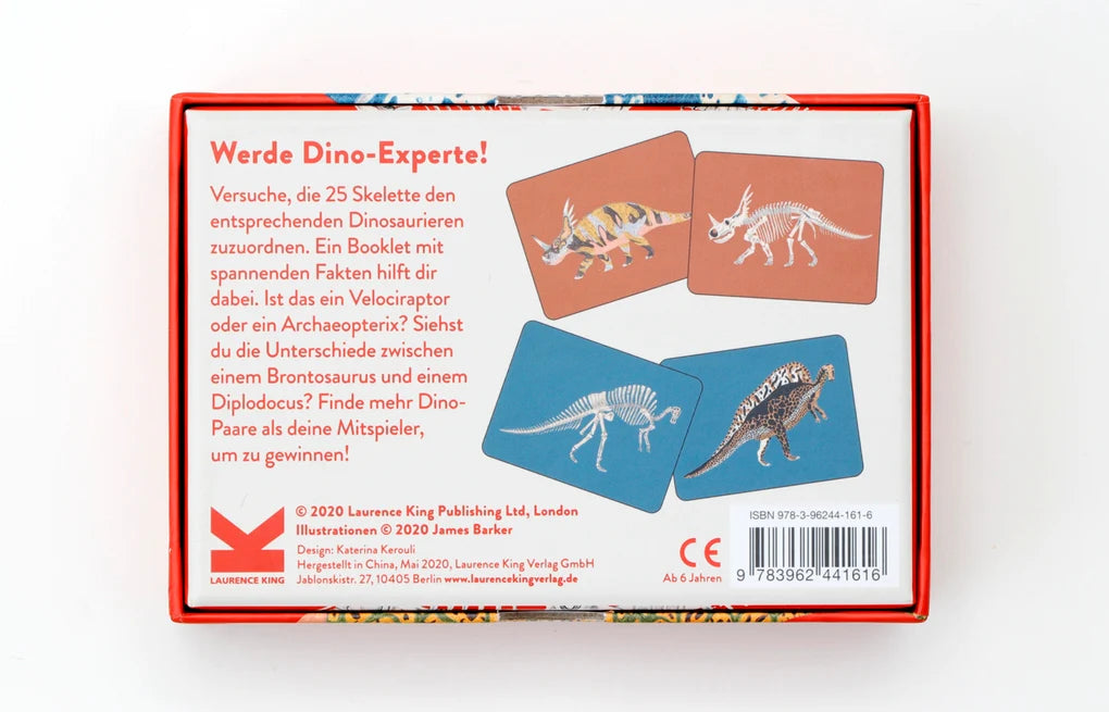 Dinos und ihre Knochen: Das Memo-Spiel