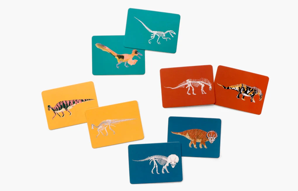 Dinos und ihre Knochen: Das Memo-Spiel