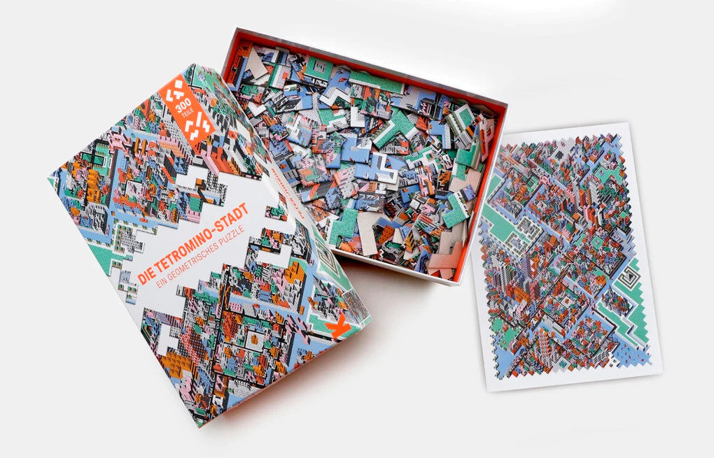 Die Tetromino-Stadt - Ein geometrisches Puzzle