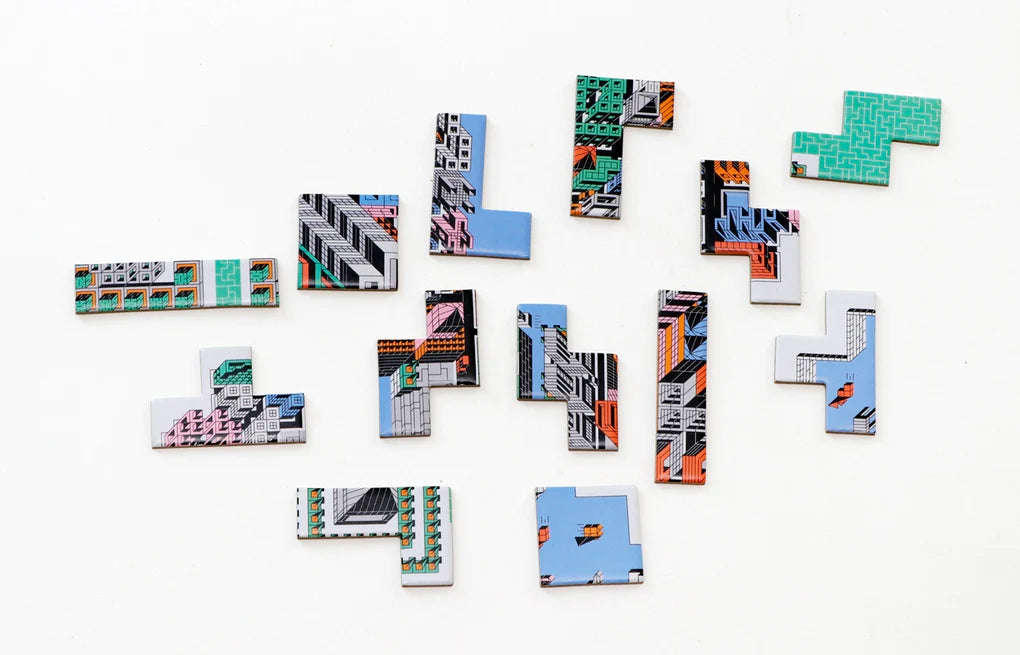 Die Tetromino-Stadt - Ein geometrisches Puzzle