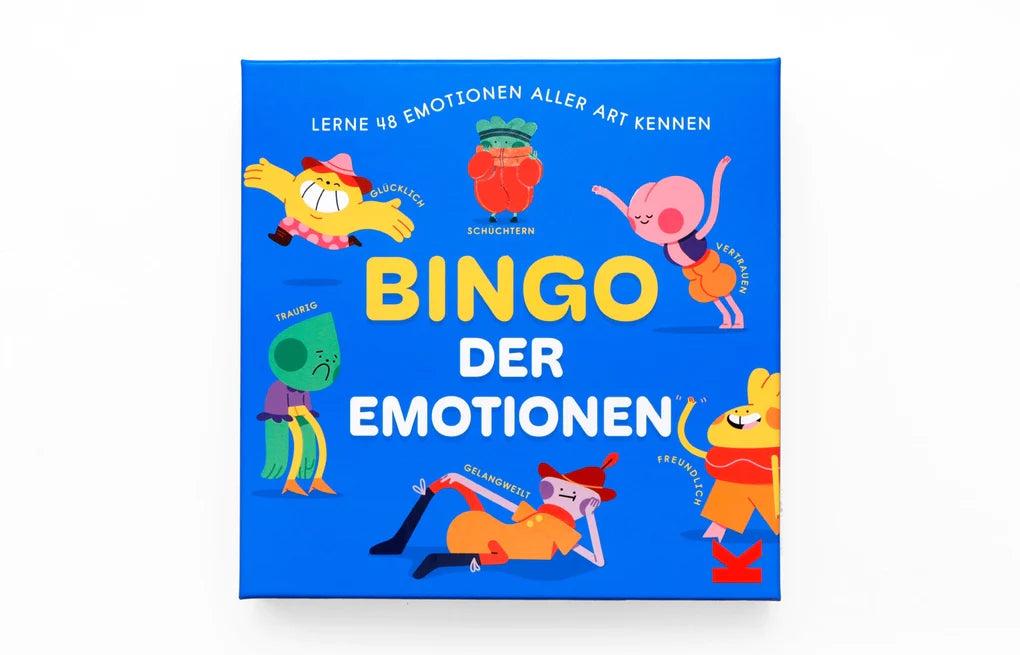 Bingo der Emotionen - Entdecke deine Gefühle 🌈💬
