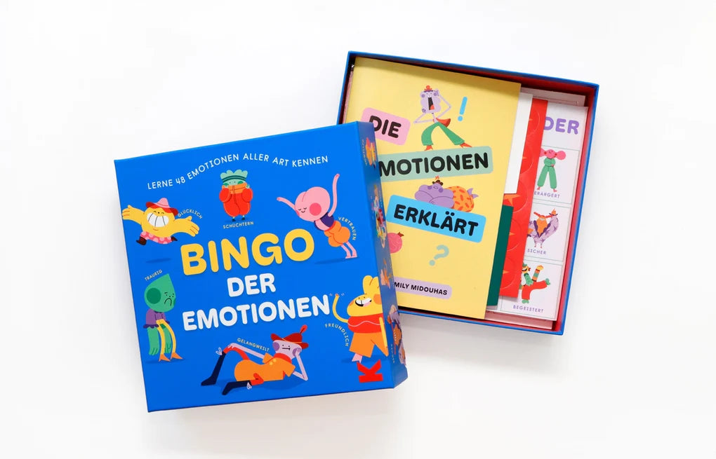 Bingo der Emotionen - Entdecke deine Gefühle 🌈💬