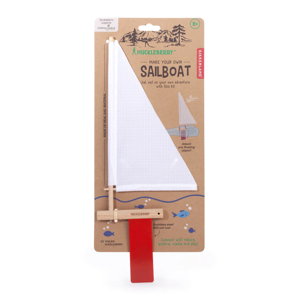 Segel-Abenteurer*innen Kit: Dein DIY-Segelboot