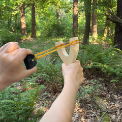 Schnitzset Schleuder - Zwille schnitzen!