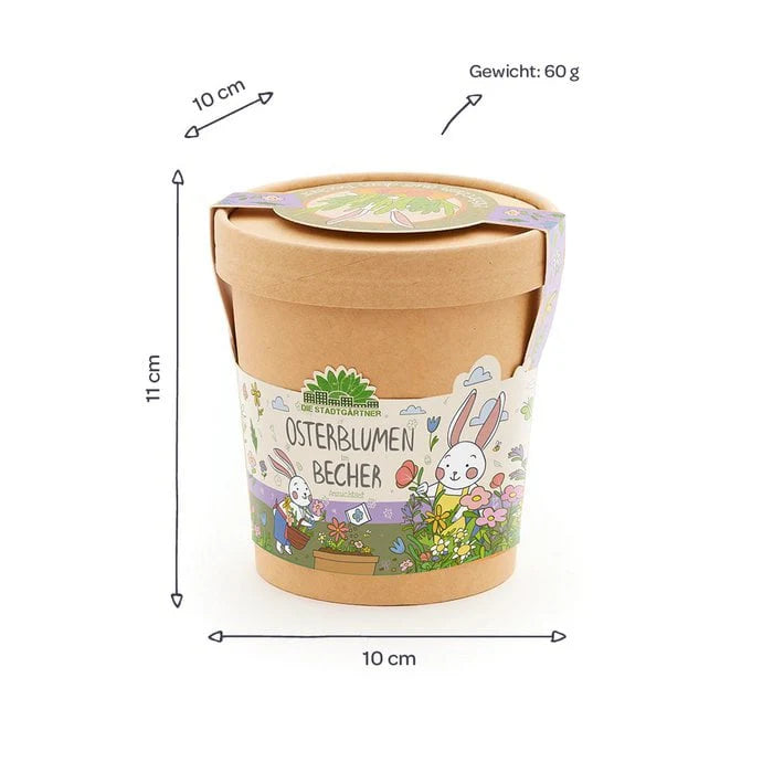 🌸 Oster-Blümchen aus dem Becher 🌸