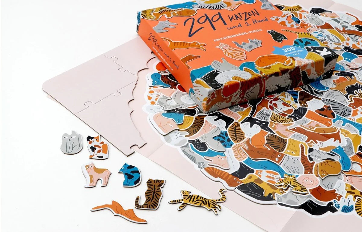 299 Katzen und 1 Hund - Das teuflische Puzzle