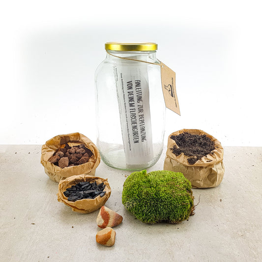 Flaschengarten 4L Komplettset OHNE PFLANZEN