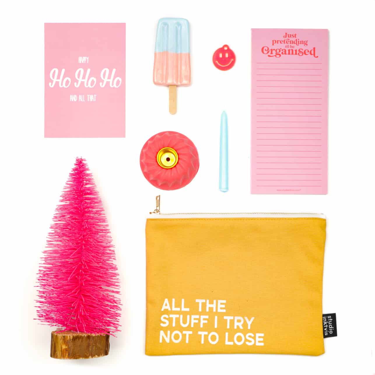 Etui "All the stuff i try not to lose"