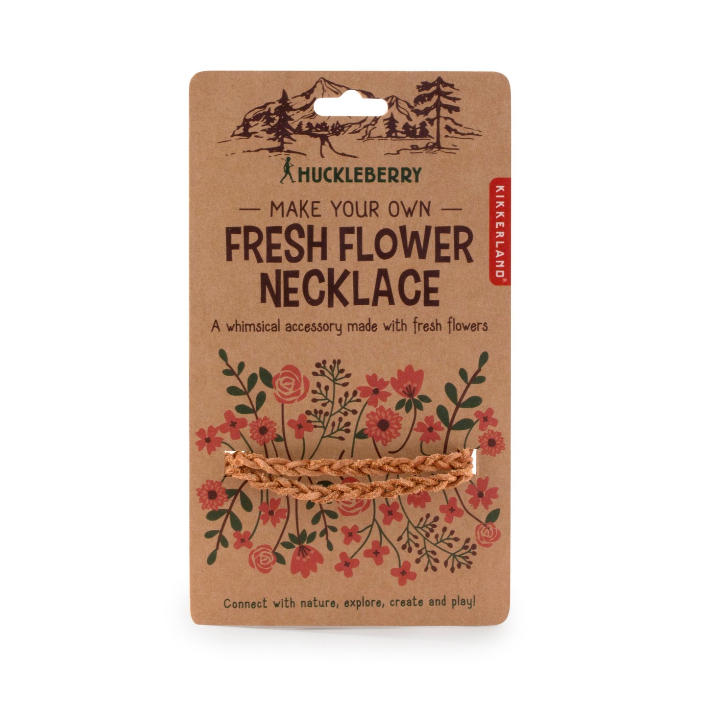 DIY Blumen- und Blätterhalskette - Entdecke die Natur