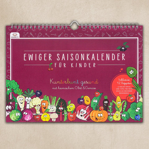 Ewiger Saisonkalender für Kinder