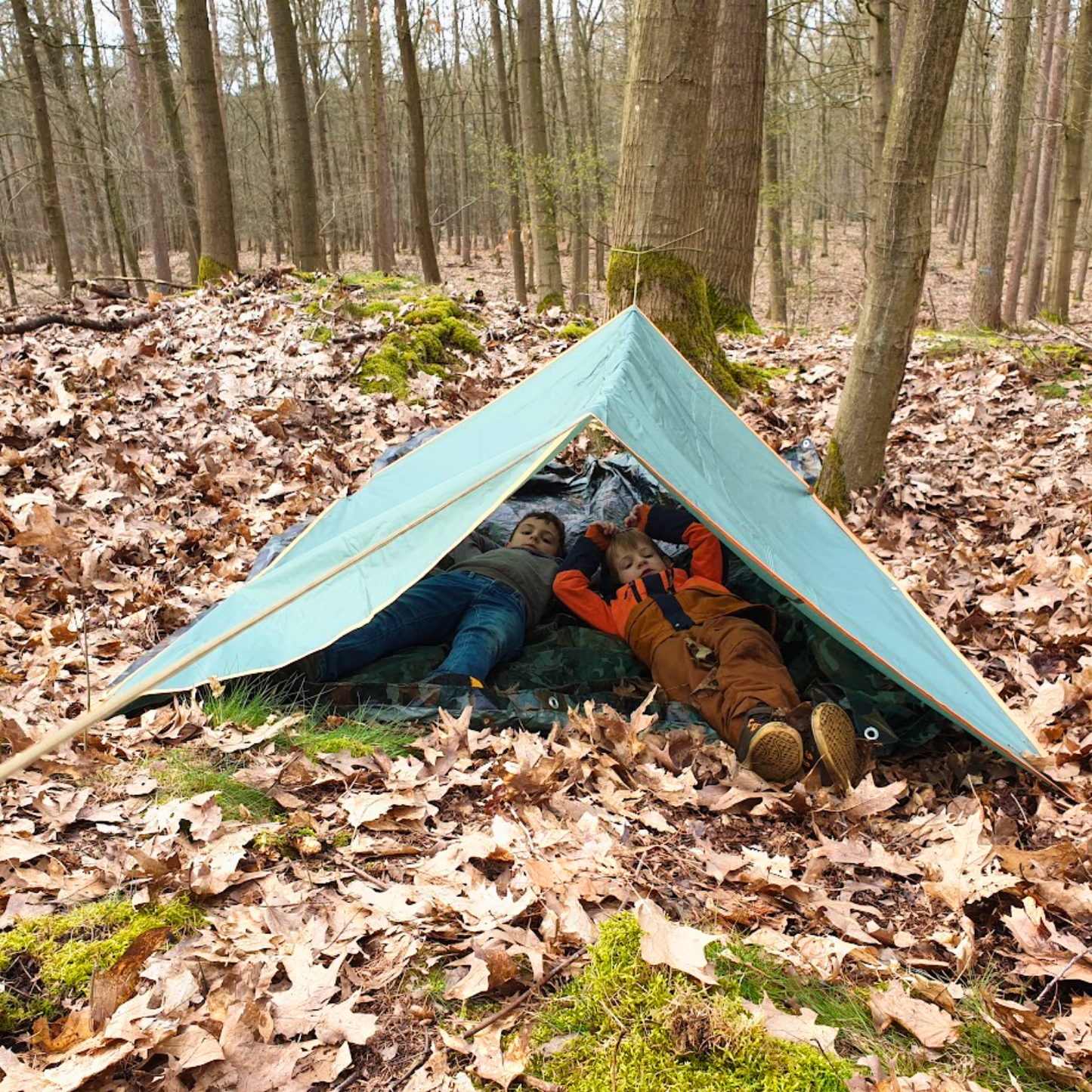 Abenteuer-Tarp - Mein erster Survival-Shelter