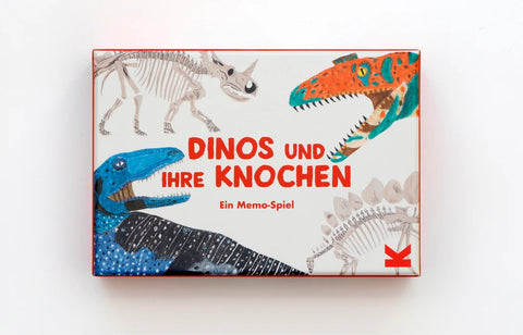 Dinos und ihre Knochen: Das Memo-Spiel