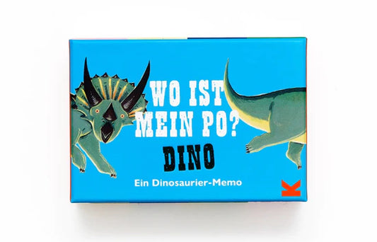 "Wo ist mein Po, Dino?" - Ein urkomisches Dino-Puzzle für die ganze Familie