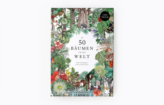 "In 50 Bäumen um die Welt" - Ein Puzzle-Abenteuer durch die Baumkronen der Erde