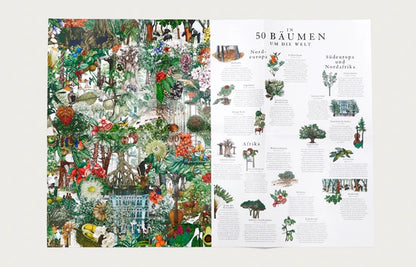 "In 50 Bäumen um die Welt" - Ein Puzzle-Abenteuer durch die Baumkronen der Erde