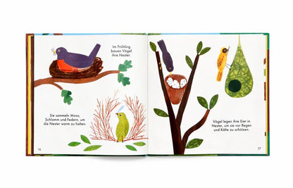 "Wunderbarer Wald" - Vögel und Bäume