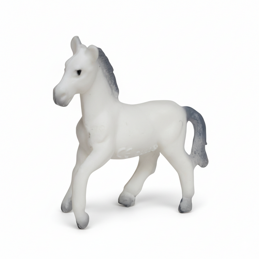 Tierfigur - Weißes Pferd