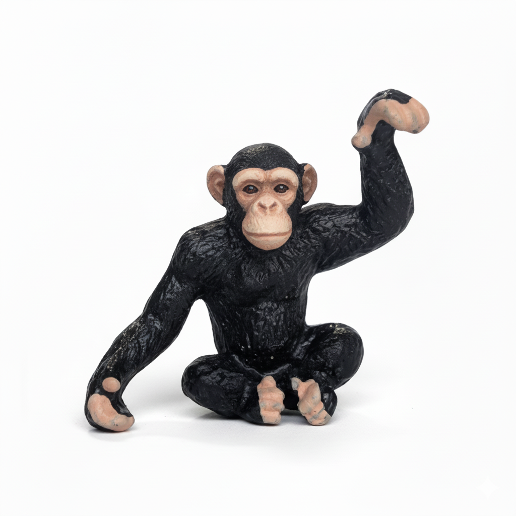 Tierfigur - Schimpanse