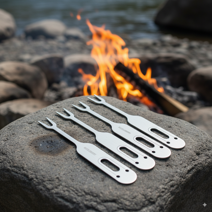 FeuerFEST: Marshmallow & Wurst-Spieße fürs Lagerfeuer