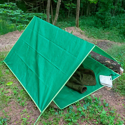 Abenteuer-Tarp - Mein erster Survival-Shelter