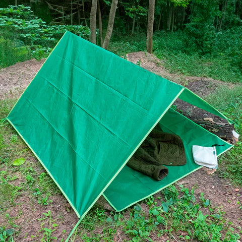 Abenteuer-Tarp - Mein erster Survival-Shelter