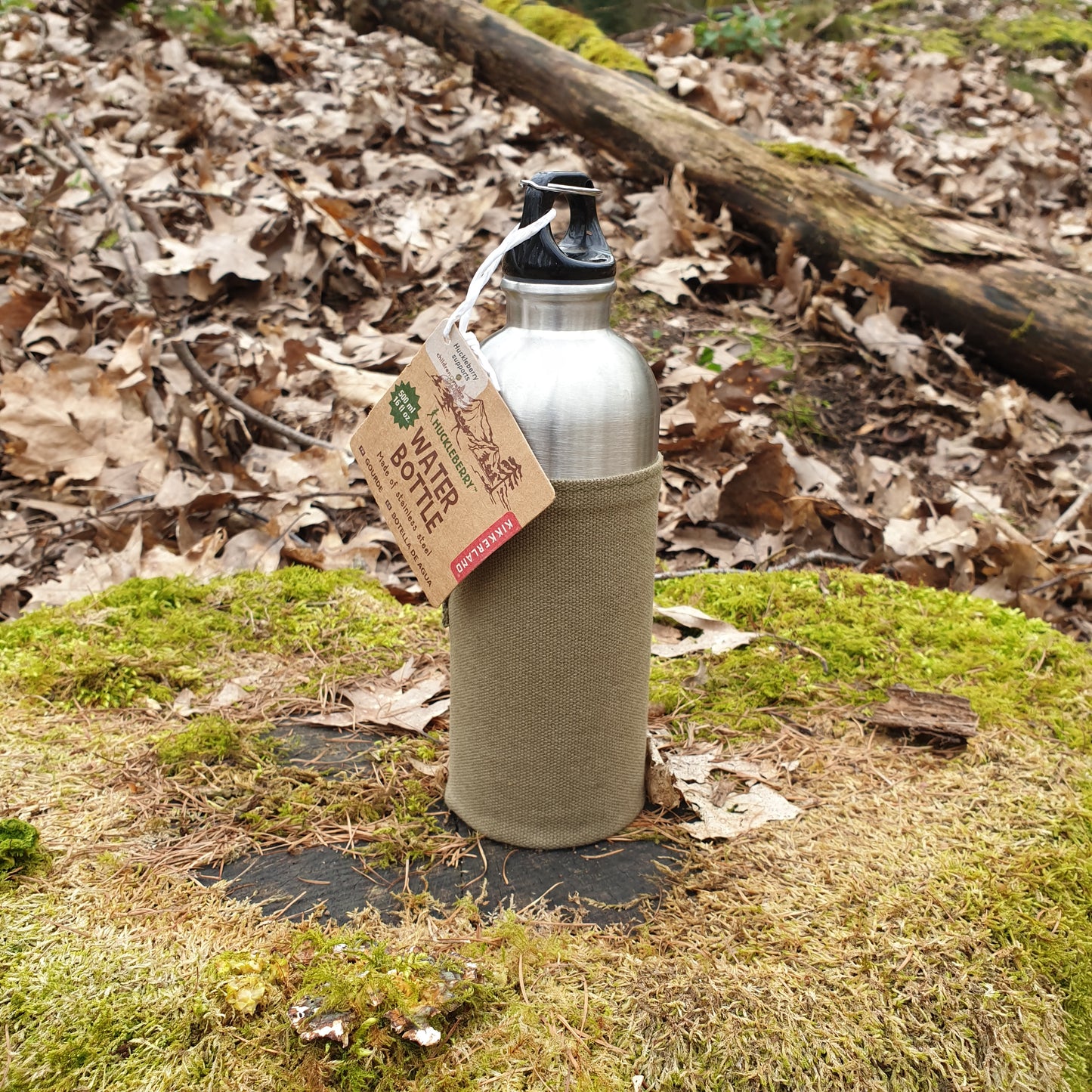 Outdoor-Wasserflasche mit Gürteltasche