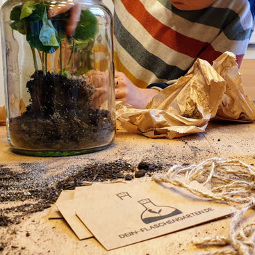 Flaschengarten-Kindergeburtstag-Set