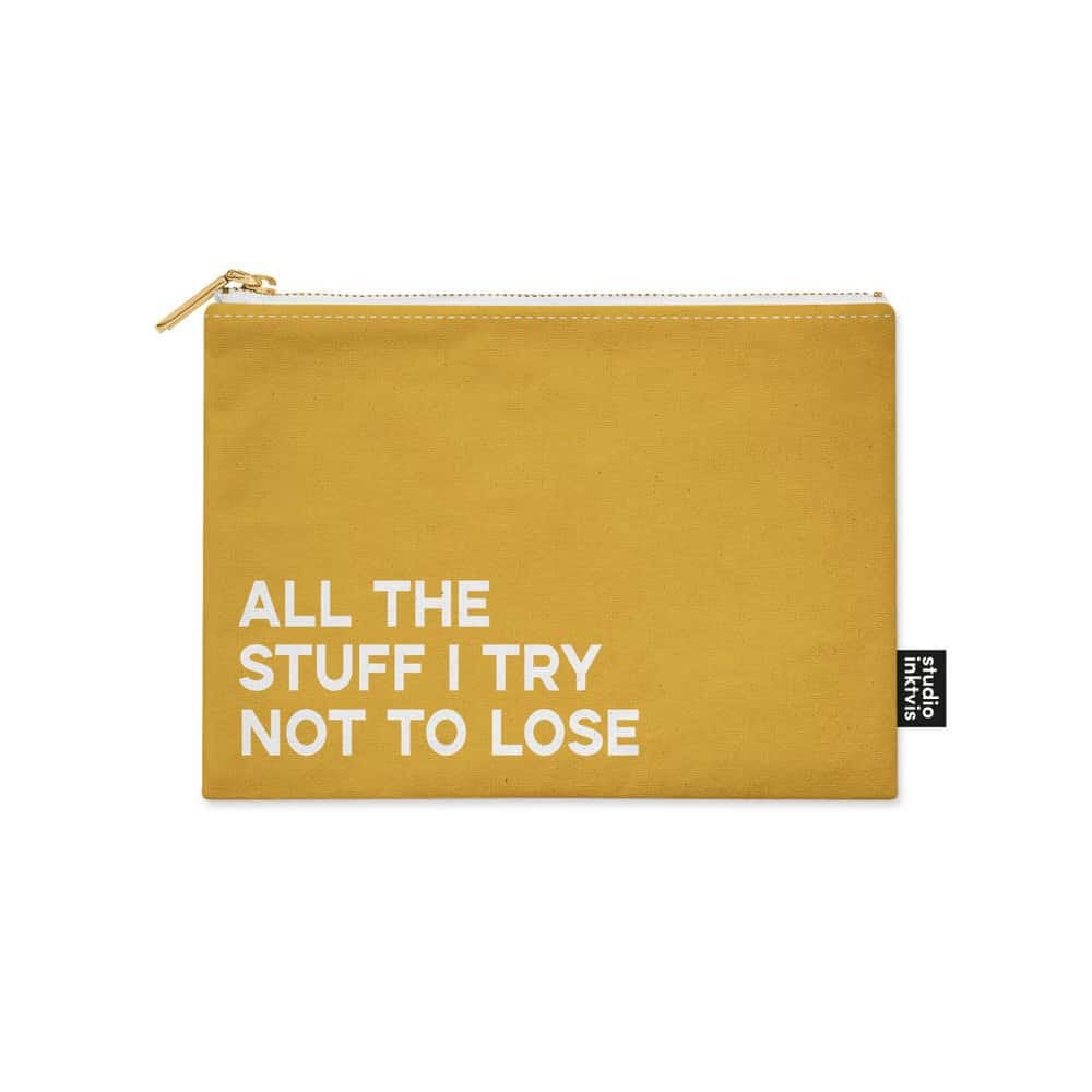 Etui "All the stuff i try not to lose"