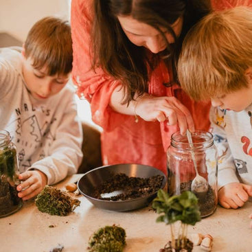 Flaschengarten-Kindergeburtstag-Set