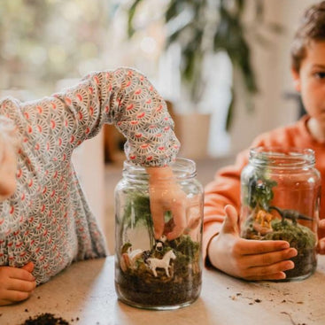 Flaschengarten-Kindergeburtstag-Set