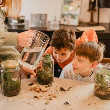 Flaschengarten-Kindergeburtstag-Set